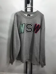 ナイキ NIKE スウェット BIGロゴ スウェットシャツ 起毛 グレー XL