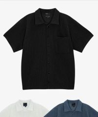 SATUR Crochet Collar Half Shirt 韓国ブランド - メルカリ