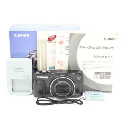 動作確認済み　Canon PowerShot SX700HS 箱・かんたんガイド Canon PowerShot SX700HS - メルカリ