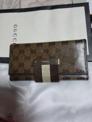新品同然！ GUCCI グッチ 長財布 付属品完備 105 - メルカリ