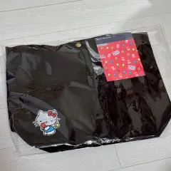 ハローキティ バッグ トートバッグ ブラック サンリオ