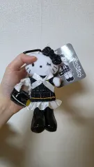 新品 ロング ハローキティ ぬいぐるみ キーホルダー ブラック ドレス バッグ