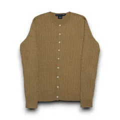 POLO Ralph Lauren レディース ベージュポニー ベージュケーブル カーディガン