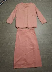 ピンク ニット スリーピース セット セットアップ