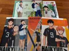 ハイキュー 合同練習会2018 青葉城西 青城祭 及川徹 クリアファイル
