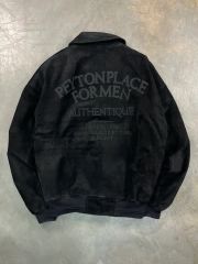 80s TETE HOMME レザースタジャン isseymiyake - メルカリ