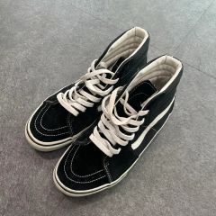 美品 90s 後期VANS SK8 HI スエード キャンバス ブラック30 - メルカリ