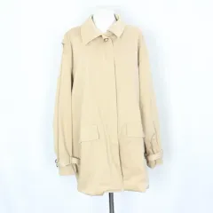 FROM BEGINNING レディース トレンチコート ルーズフィット ベージュ F ヴィンテージ