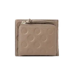 [スタイルオンバッグ] 財布 レディース 本革 二つ折り財布 LIZDAYS リズデイズ コンパクト財布 カードケース (【ドット】グレーベージュ) [並行輸入品]e a91fb28b