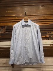 極限定 ETRO ボタンダウンシャツ レリーフ ペイズリー エトロ