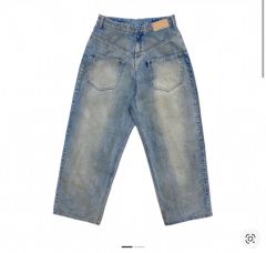 値下げ中】Jieda ダメージワンタックワイドストレートデニム 山田涼介 