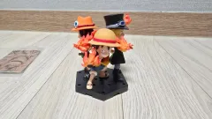 ONE PIECE 一番くじ 熱い絆 E賞 モンキー・D・ルフィ(ルフィ) エース サボ セット サービス 修正