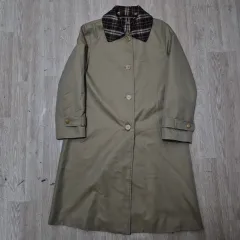 DAKS LONDON チェック カラートレンチコート 85-160