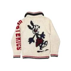 90-00s ヴィンテージ HYSTERIC GLAMOUR ヒステリックグラマー カウチンニットジップアップ sのサムネイル