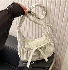 Chloé リボン チェーン ショルダーバッグ ボルドー - メルカリ