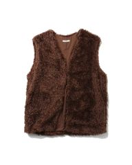 HYKEハイク/ファーベストFAUX SHEARLING CROPPEDVEST - メルカリ