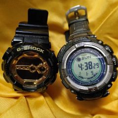 美品】カシオプロトレックPRT-3000フルチタン&スクリューバック - メルカリ