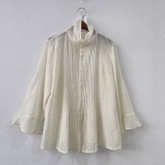 aermaboutique 2waytieredsheervolumblouse - メルカリ