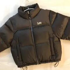 Lee リー ウィメンズ リッジ クロップド ダウン ブラウン Mのサムネイル