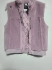 レディースDESCENTE フリース ベスト PURPLE パープル90のサムネイル