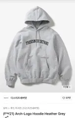 ディスイズネバーザット アーチ ロゴ Tシャツ WHO ヘザー グレー