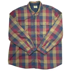 L.L.Bean エルエルビーン ヘビー コットン チェック シャツ ジャケット XL