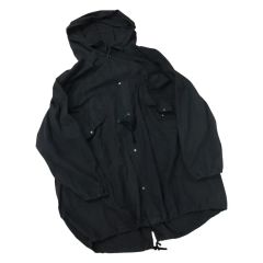 美品】VALENTINO ヴァレンティノ ナイロン パーカー コート ブラック