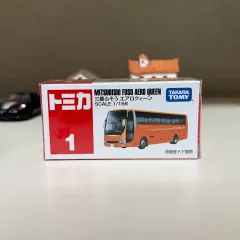 トミカ 1 三菱ふそうエアロクィーンバス ミニカー ダイキャスト