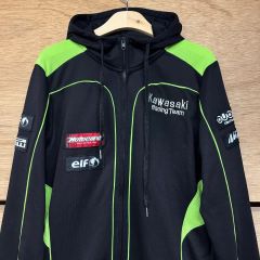 カワサキ ジップアップパーカー Motocard Team Zip Up - メルカリ