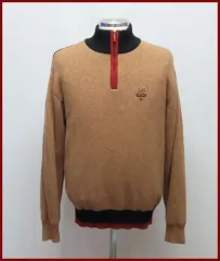 ダックス/ベージュ 防風ニット/95サイズ/グッドポーズ ヴィンテージ (D*3)のサムネイル