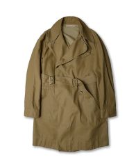 美品】AURALEE オーラリー トレンチコート ダブル ロング ベルト M