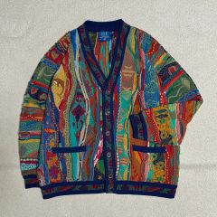 好配色 神サイズ coogi カーディガン 90s 好配色 神サイズ coogi カーディガン 90s - メルカリ
