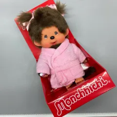 モンチッチ S 羊編み込み ぬいぐるみ バスローブ シャワールーム ガウン 女の子