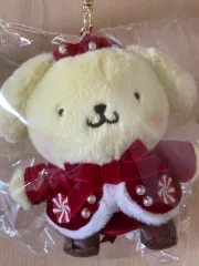 サンリオ ホリデー ポップアップ ポムポムプリン ぬいぐるみ キーホルダー