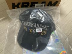 g-dragon着用 PEACEMINUSONE ブラックニット帽 - メルカリ