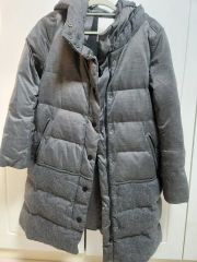 YA35 MaxMara マックスマーラ ピークドラペルロングジャケット 40 