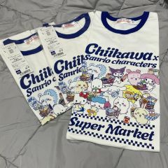 激レア・レトロ】SANRIO サンリオピューロランド カラフルTシャツ 