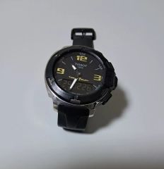 値下げ】極美品 ・未使用に近い ティソ Tタッチ クォーツ デジタル 