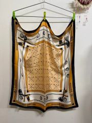 美品✨ルイヴィトン× ソル・ルウィット 1989年限定 大判スカーフ