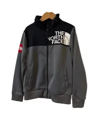 THE NORTH FACE ザノースフェイス ブラック/グレー ジップアップ ジャケット 130