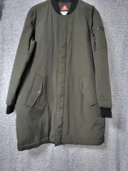 コロンビア カーキ ロング ブルゾン ジャケット