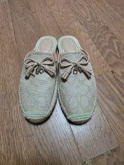 COACH エスパドリーユ 24cm - メルカリ