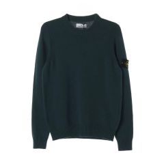 STONE ISLAND ワッペン ウール ニット カーディガン XL ブルー - メルカリ