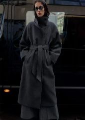 ZARA コントラストボタン付きニットジャケット Lサイズ - メルカリ