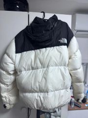 M*o様 The North Face ダウンジャケット 韓国ヌプシ ホワイト - メルカリ