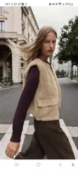 ZARA ザラ 新品 ファーベストのサムネイル