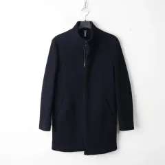 95/トミーヒルフィガー ジップアップ ウールコートのサムネイル