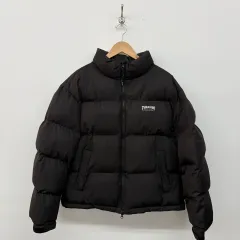 スラッシャー ブラック パファー ダウン アウター メンズ/Mのサムネイル