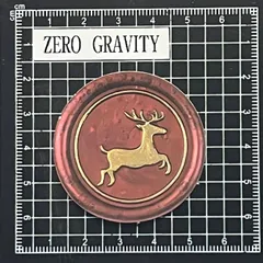 J324　シーリングワックス風防水ステッカー ZEROGRAVITY