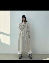JOSE MOON WOOL COMFORTABLE TRENCH COAT - メルカリ